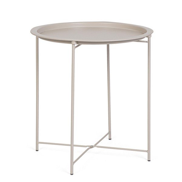 Metalowy okrągły stolik ø 47 cm Hilmar – Yes Everyday