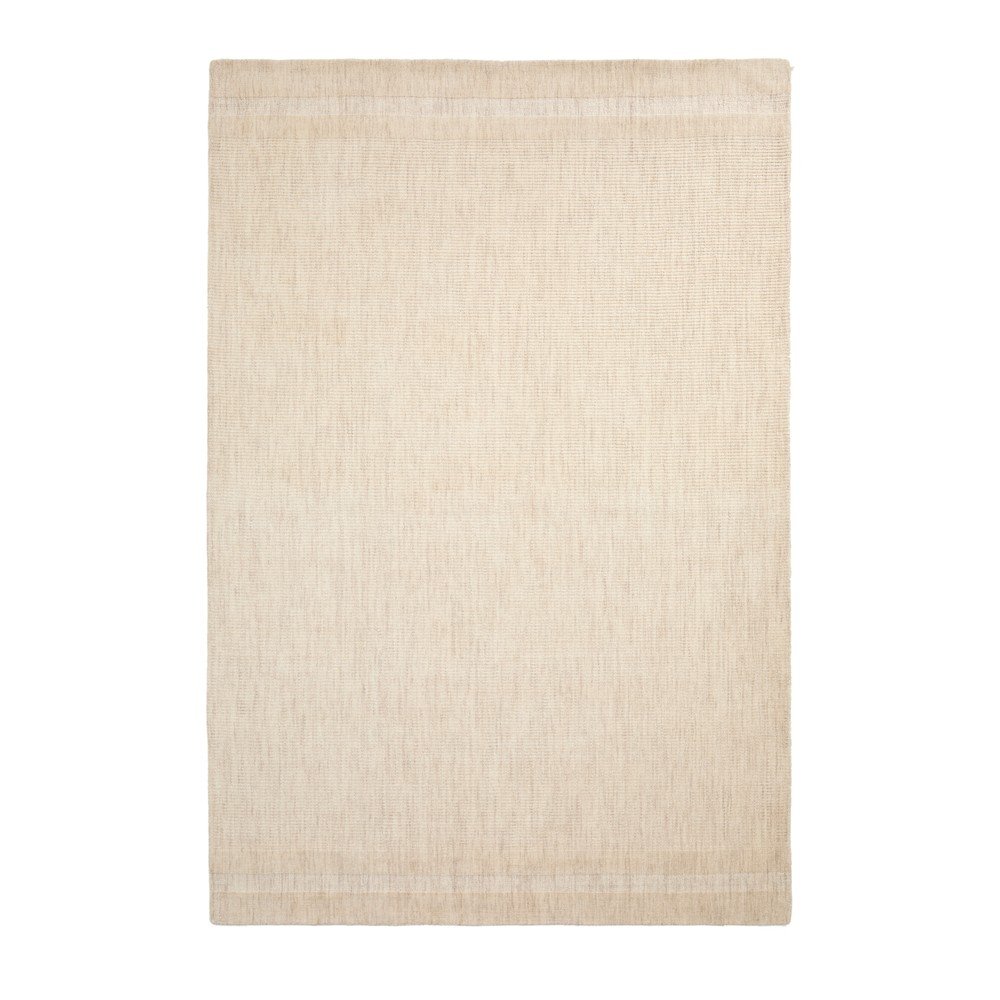 Kremowy wełniany dywan tkany ręcznie 200x300 cm Dalena – Kave Home