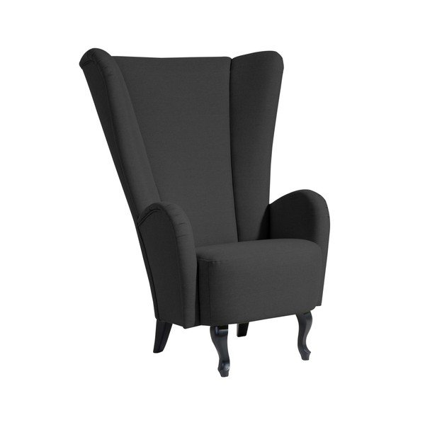 Czarny fotel Max Winzer Aurora Rec