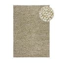 Dywan z mieszanki wełny tkany ręcznie w kolorze khaki 120x170 cm Minerals – Flair Rugs