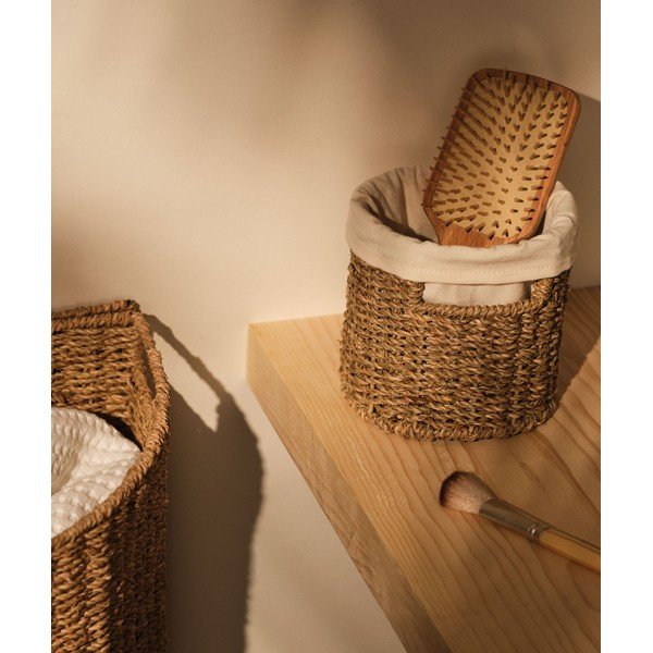 Koszyk z trawy morskiej 15x15x15 cm Tossa – Kave Home-image-1
