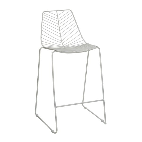 Biała krzesło barowe Ixia Garden