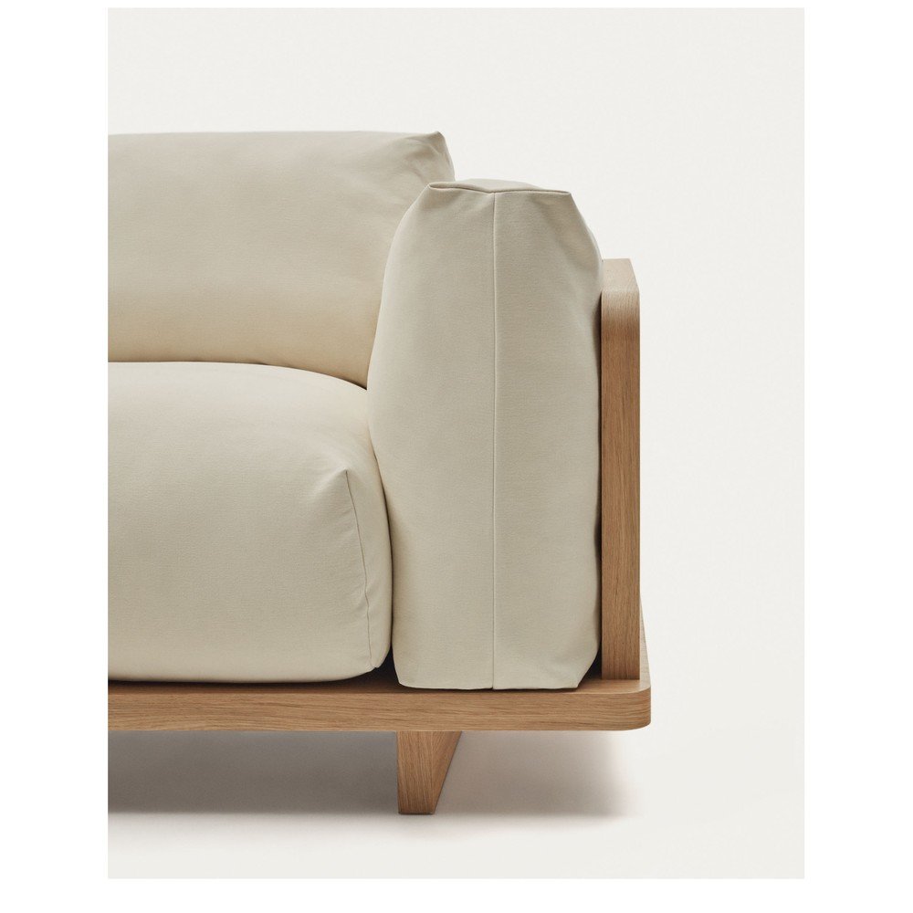 Beżowa sofa 225 cm Oaq – Kave Home (zdjęcie 9)