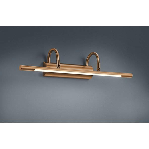 Kinkiet LED w kolorze mosiądzu Cuadro – Trio-image-3