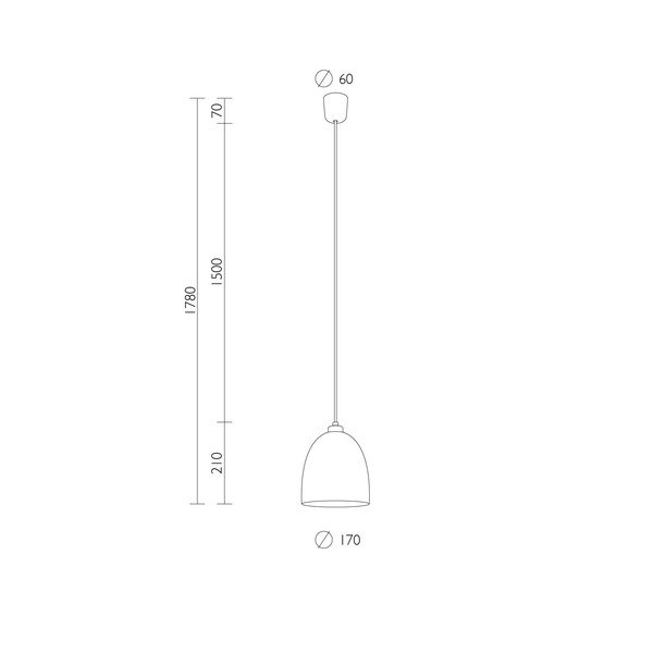 Biała lampa wisząca Sotto Luce Elementary-image-1