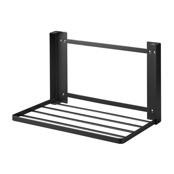 Ścienna stalowa półka łazienkowa w kolorze matowej czerni Tower – YAMAZAKI