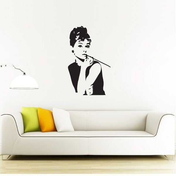 Naklejka Audrey Hepburn