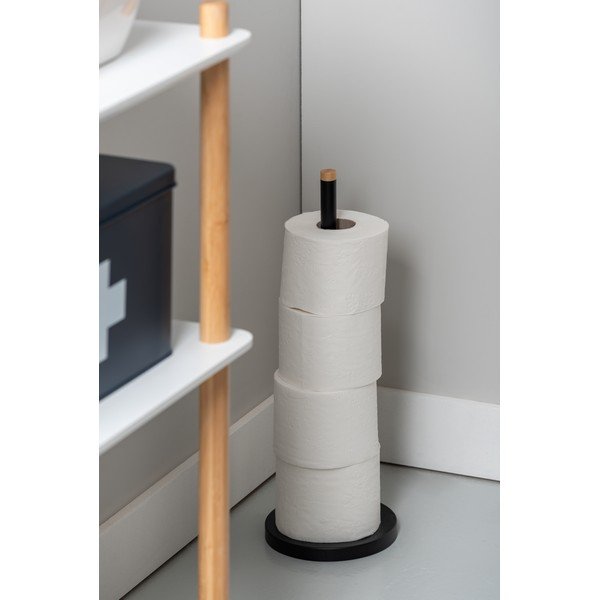 Metalowy stojak na papier toaletowy  Bamboo Accent – PT LIVING-image-1