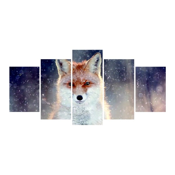Wieloczęściowy obraz La Maison Des Couleurs Fox