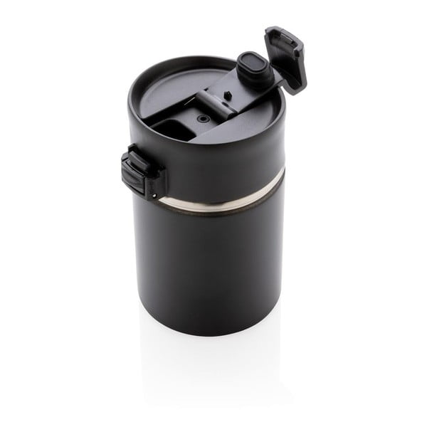 Czarny kubek termiczny XD Exclusive Bogota, 220 ml-image-2