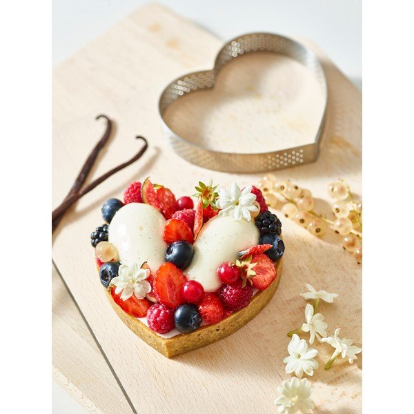 Forma do pieczenia ze stali nierdzewnej de Buyer Heart Ring, ø 18 cm-image-3