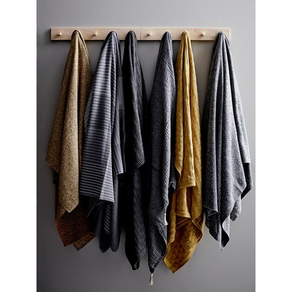 Szary bawełniany pled Södahl Alice, 130x170 cm-image-1