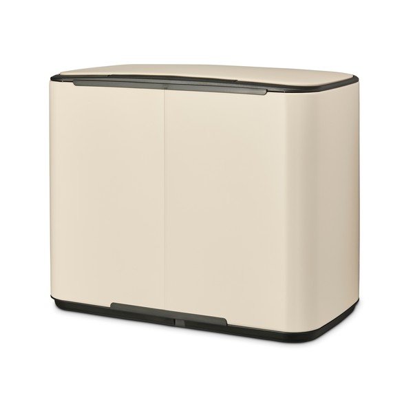 Beżowy stalowy kosz na śmieci z pedałem 36 l Bo – Brabantia-image-3