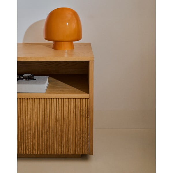 Szafka nocna w dekorze dębu w naturalnym kolorze Helvine – Kave Home-image-3