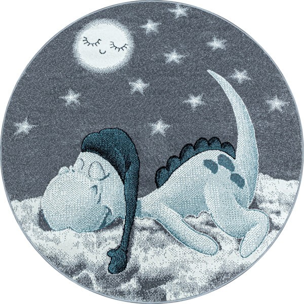 Niebiesko-szary dywan dziecięcy ø 160 cm Bambi – Ayyildiz Carpets