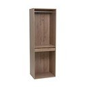Otwarta szafa modułowa w dekorze dębu w naturalnym kolorze 60x180x45 cm Modular – Casa Selección