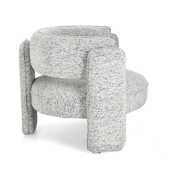 Jasnoszary fotel Aisha – Bizzotto-image-3