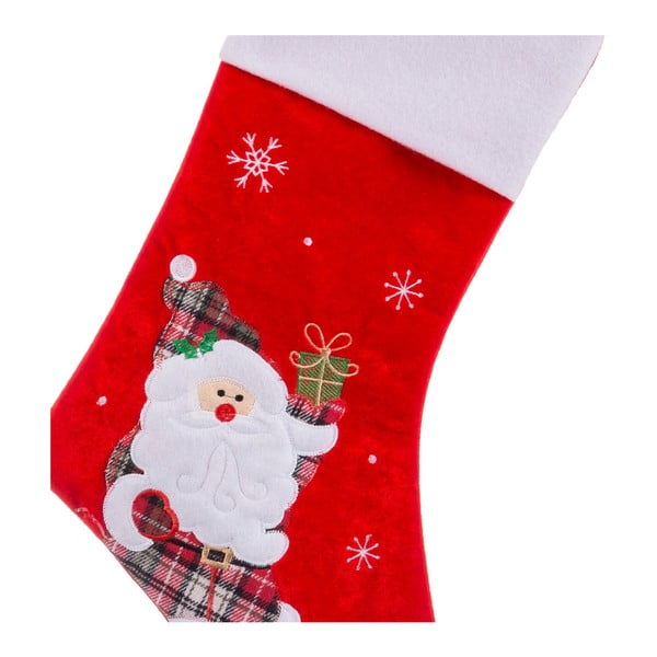 Tekstylna pończocha świąteczna Santa – Casa Selección-image-1