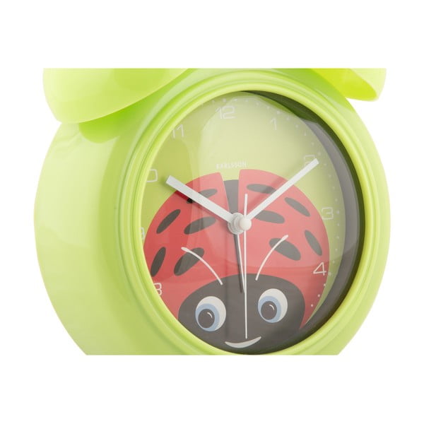 Budzik dla dzieci ø 15 cm Peekaboo Ladybug – Karlsson-image-2