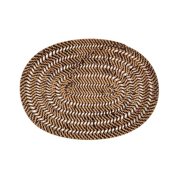 Rattanowa mata stołowa 40x30 cm – Tiseco Home Studio
