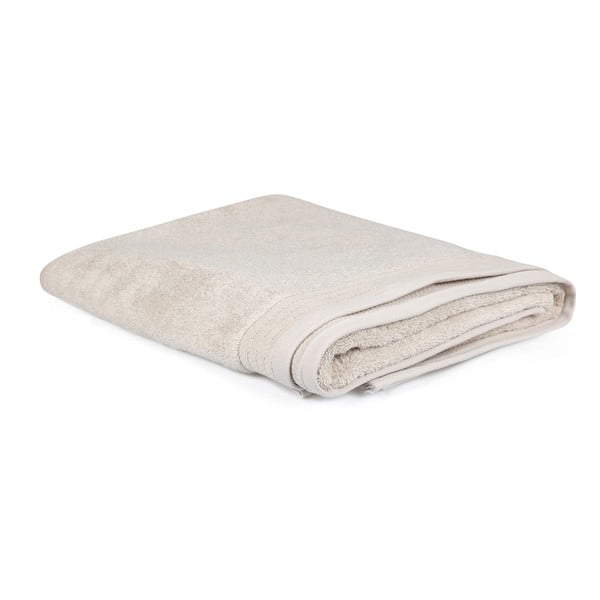 Kremowy ręcznik Phoebe, 105x155 cm