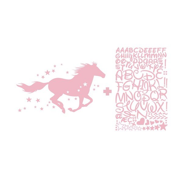 Zestaw samoprzylepnych wzorów Ambiance Pony-image-2