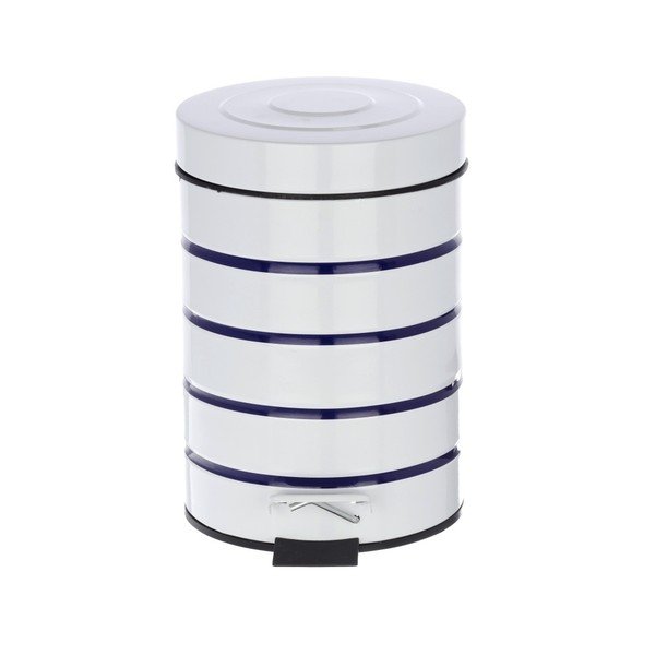Biało-niebieski kosz na śmieci Wenko Marine, 3 l-image-2