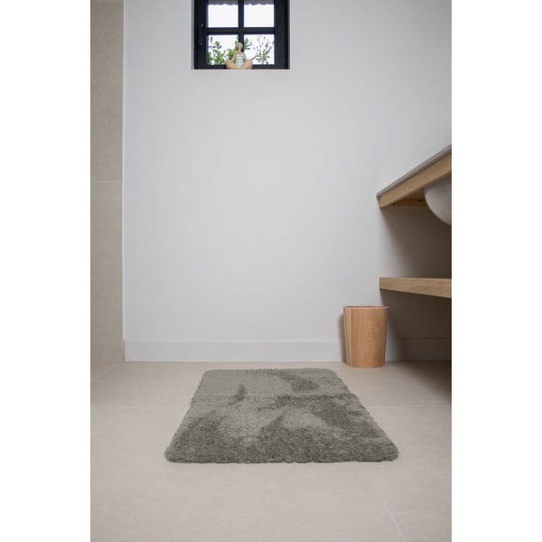 Brązowy antypoślizgowy dywanik łazienkowy Tiseco Home Studio Jule, 60x60 cm-image-1