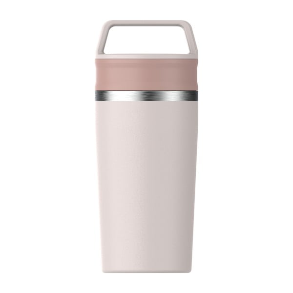 Jasnoróżowy kubek termiczny ze stali nierdzewnej 350 ml Café-To-Go Rose Quartz – Stanley-image-4