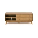 Szafka pod TV w dekorze dębu 130x50 cm Kensal – Woodman