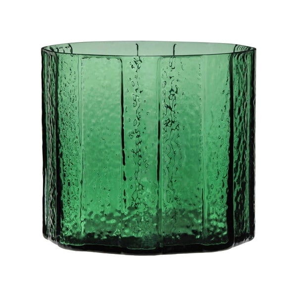 Szklany ręcznie wykonany wazon Emerald – Hübsch