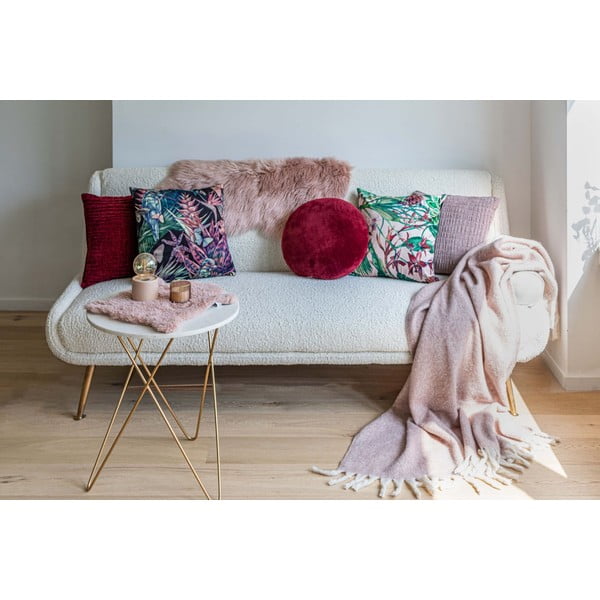 Różowa sztuczna skóra Tiseco Home Studio Sheepskin, 60x90 cm-image-1