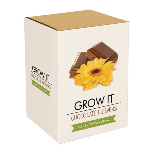 Zestaw do uprawy roślin Gift Republic Chocolate Flowers