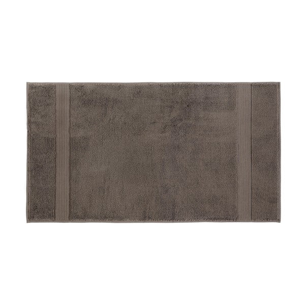 Ciemnobrązowy bawełniany ręcznik kąpielowy 70x140 cm Chicago – Foutastic
