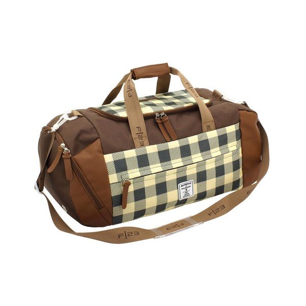 Brązowa torba na ramię Friedrich Lederwaren Check