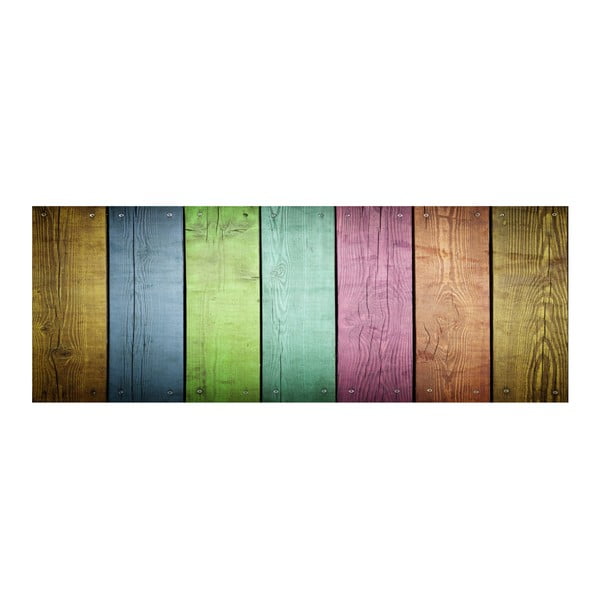 Winylowy dywan Cocina Tablas de Colores,50x140 cm