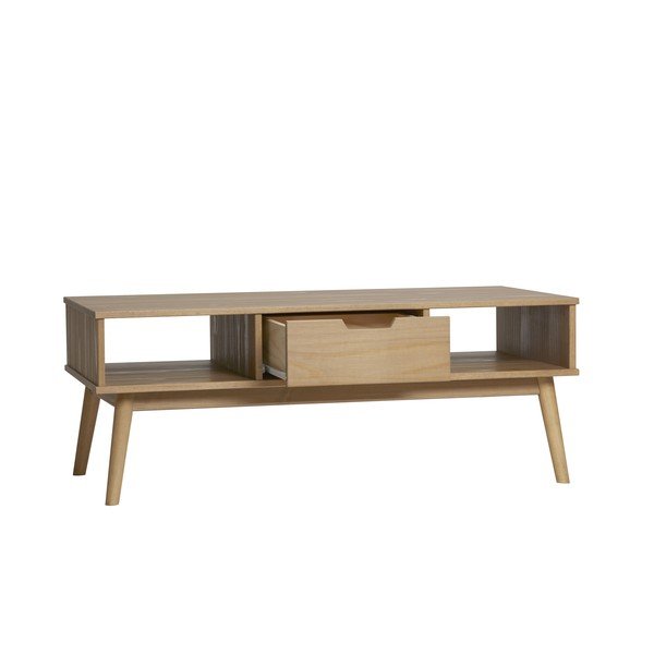 Stolik z litego drewna sosnowego Marckeric Cusco-image-3