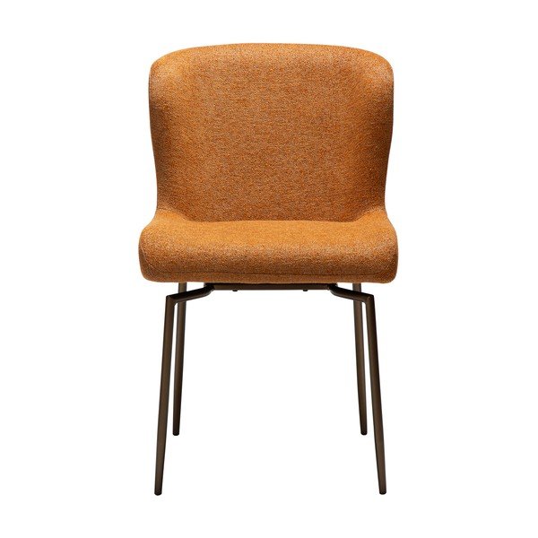 Brązowe tapicerowane krzesło Glam – DAN-FORM Denmark-image-2