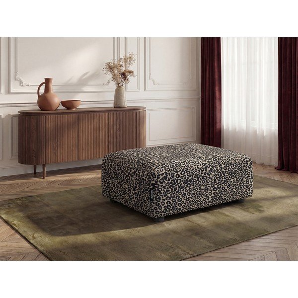 Szarobrązowy puf Sidonie – Bobochic Paris-image-1
