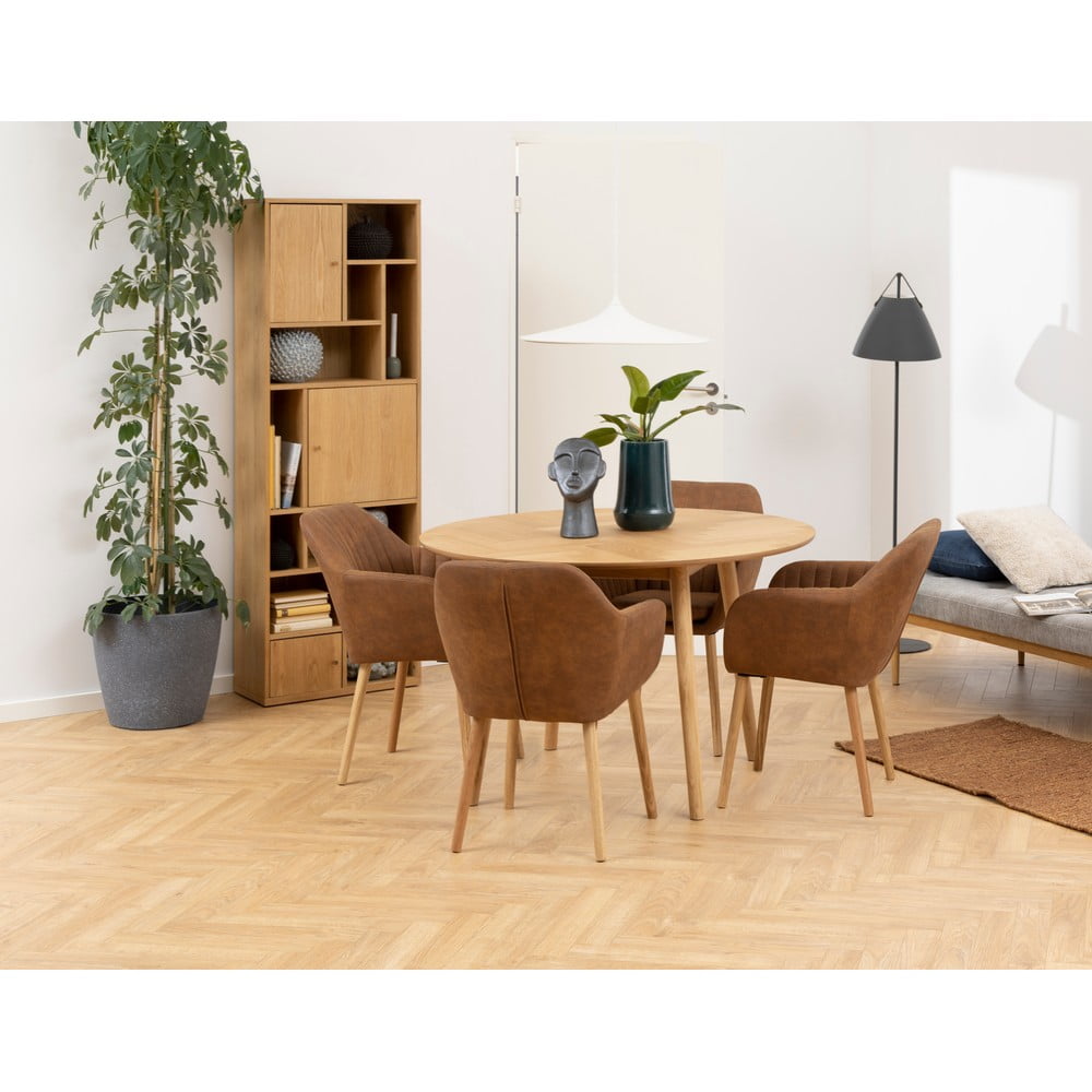 Regał w dekorze dębu 61x180 cm Rangoon – Actona (zdjęcie 6)