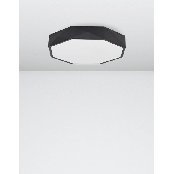 Aluminiowa lampa sufitowa LED w kolorze matowej czerni Eben – Nova Luce-image-2