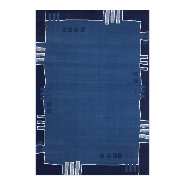 Niebieski dywan Kayoom Saga, 80x150 cm