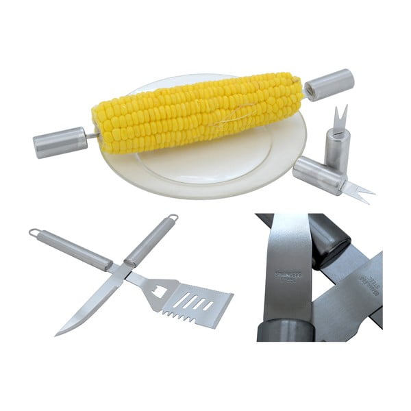 Zestaw 30 akcesoriów do grilla w walizce Cattara Alu-image-2