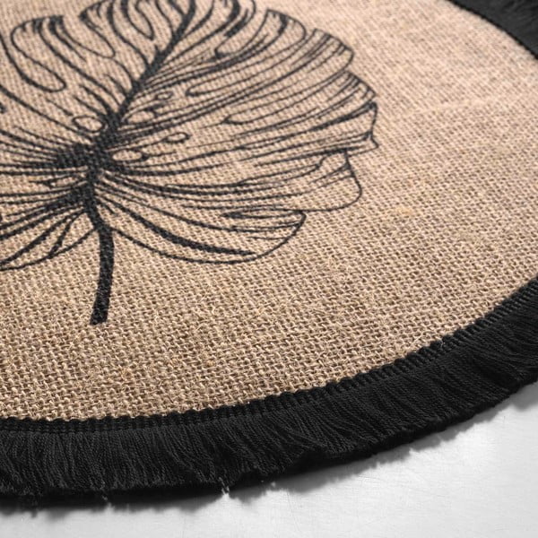 Mata stołowa z juty ø 38 cm Mogador – douceur d'intérieur-image-1