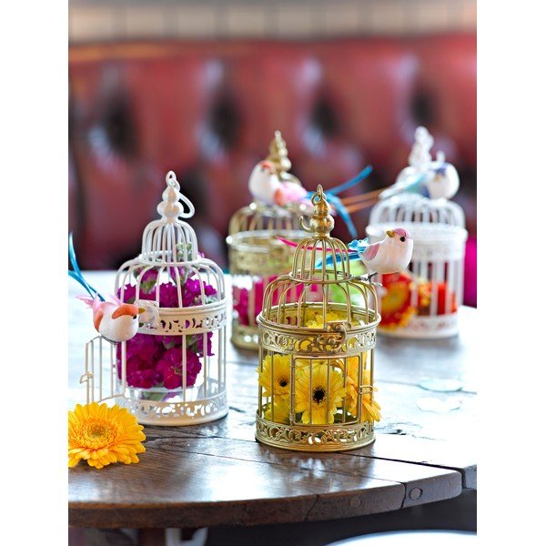 Lampion White Birdcage-image-1