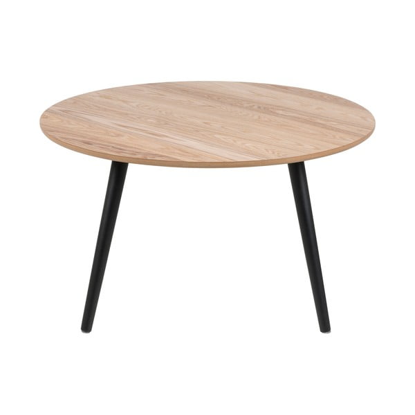 Stolik z fornirem jesionowym Actona Stafford, ⌀ 80 cm-image-2