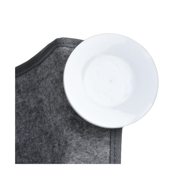 Szare legowisko dla kotów 52x67 cm – Love Story-image-3