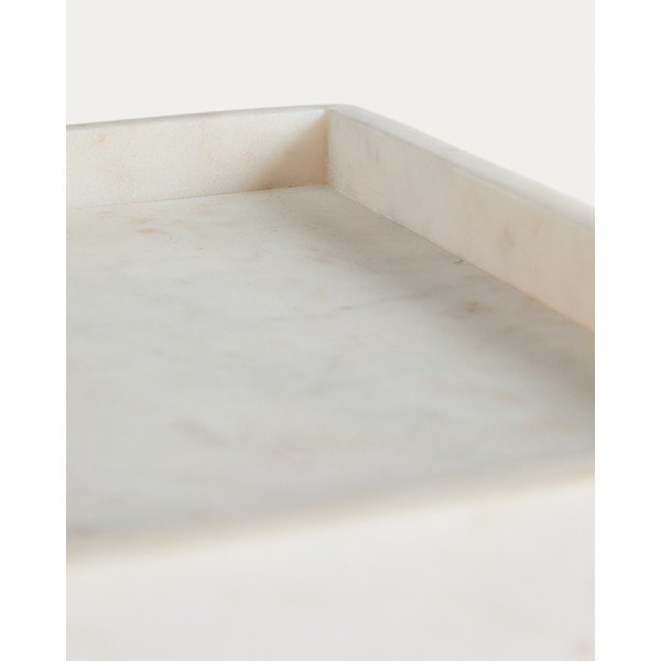 Marmurowa taca dekoracyjna 35x35 cm Serela – Kave Home-image-3