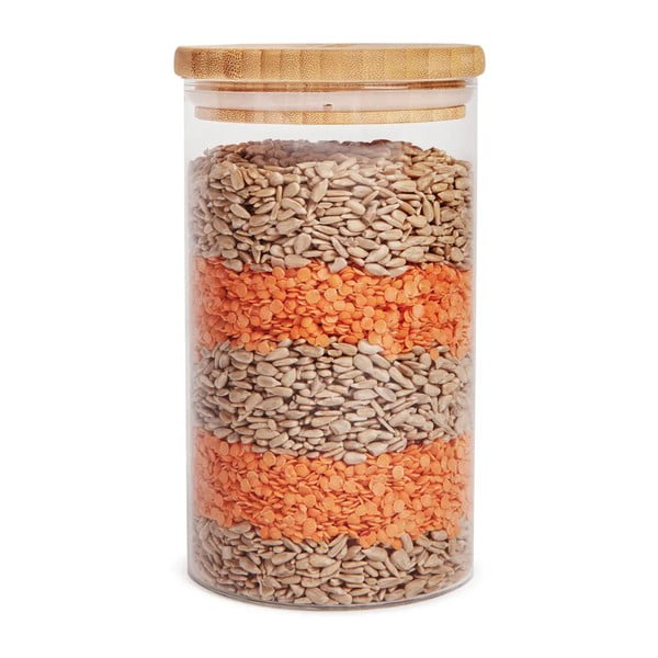 Zestaw młynka, deski i pojemników na żywność 4 szt. – Bonami Essentials-image-3