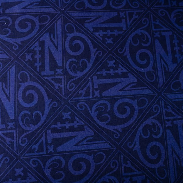 Ciemnoniebieska bawełniana pościel dziecięca jednoosobowa 140x200 cm Wednesday "Rain" – Jerry Fabrics-image-4